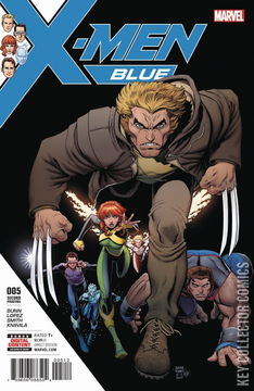 Variant Cover for X-Men: Blue #5