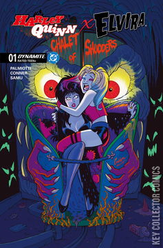 Variant Cover for Harley Quinn x Elvira #1