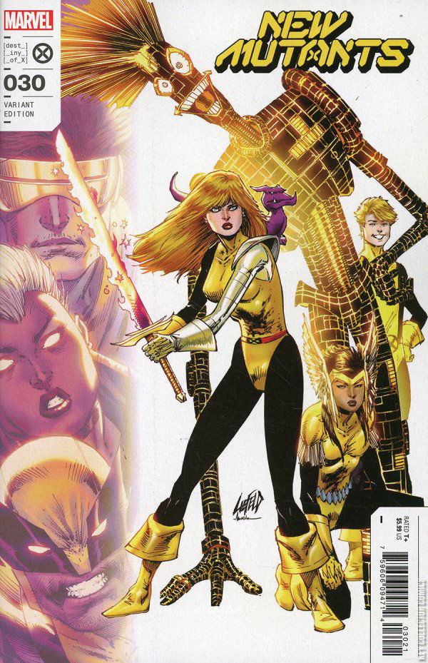 Variant Cover for New Mutants #30