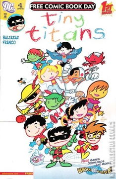 Variant Cover for Tiny Titans #1