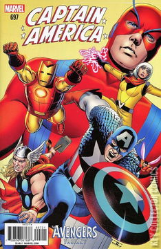 Variant Cover for Captain America #697