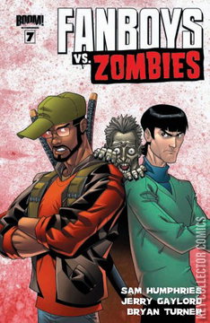 Variant Cover for Fanboys vs. Zombies #7
