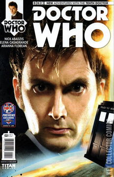 Variant Cover for Doctor Who: The Tenth Doctor #2