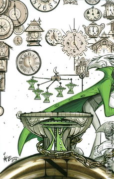 Variant Cover for Herobear and the Kid: Saving Time #1