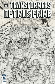 Variant Cover for Optimus Prime #14
