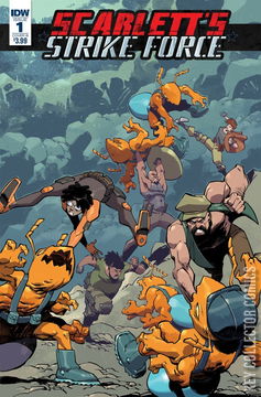 Variant Cover for Scarlett's Strike Force #1