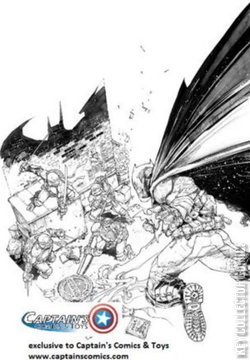 Variant Cover for Batman / Teenage Mutant Ninja Turtles #1