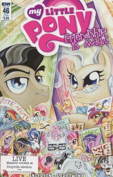 Variant Cover for My Little Pony: Friendship Is Magic #46