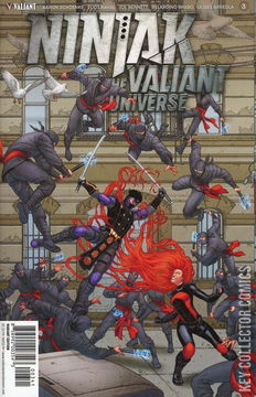 Variant Cover for Ninjak vs. the Valiant Universe #3