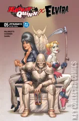 Variant Cover for Harley Quinn x Elvira #5