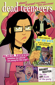 Variant Cover for Dead Teenagers #1