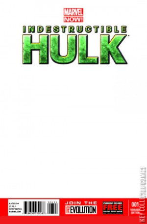 Variant Cover for Indestructible Hulk #1