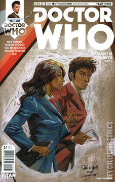 Variant Cover for Doctor Who: The Tenth Doctor - Year Three #1