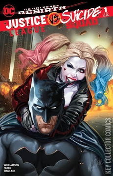Variant Cover for Justice League vs. Suicide Squad #1