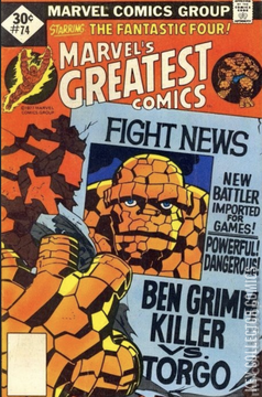 Variant Cover for Marvel's Greatest Comics #74