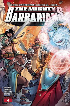 Variant Cover for Mighty Barbarians #4