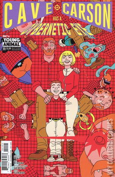 Variant Cover for Cave Carson Has a Cybernetic Eye #11