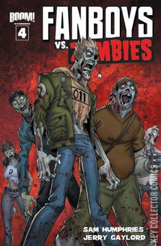 Variant Cover for Fanboys vs. Zombies #4