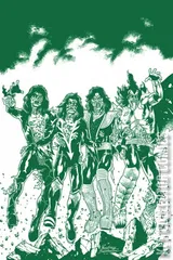 Variant Cover for KISS / Zombies #1