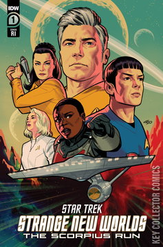 Variant Cover for Star Trek: Strange New Worlds - The Scorpius Run #1