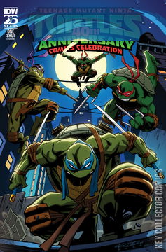 Variant Cover for Teenage Mutant Ninja Turtles 40th Anniversary Comics Celebration #1