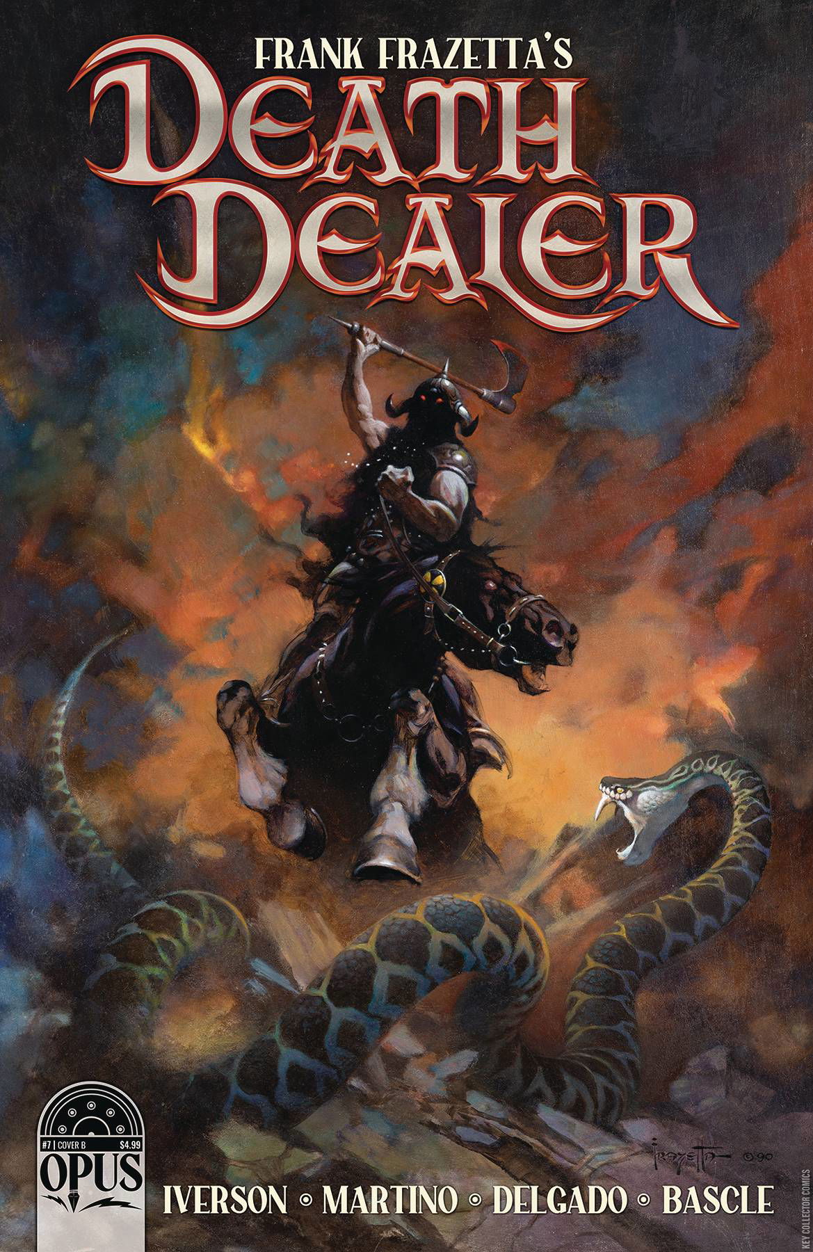 Variant Cover for Frank Frazetta's Death Dealer #7