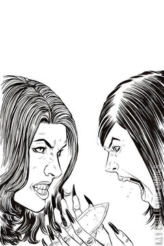 Variant Cover for Vampirella / Red Sonja #8