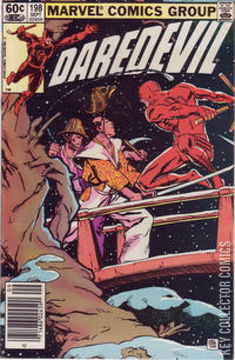 Variant Cover for Daredevil #198