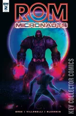 Variant Cover for ROM and the Micronauts #2