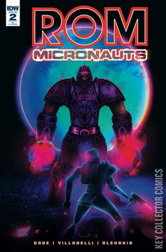 Variant Cover for ROM and the Micronauts #2