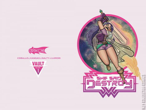 Variant Cover for She Said Destroy #1