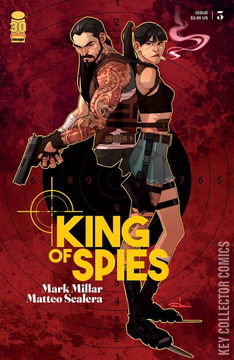 Variant Cover for King of Spies #3