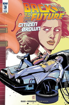Variant Cover for Back to the Future: Citizen Brown #3