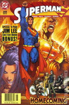 Variant Cover for Superman #203