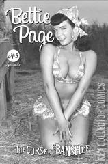 Variant Cover for Bettie Page: The Curse of the Banshee #5
