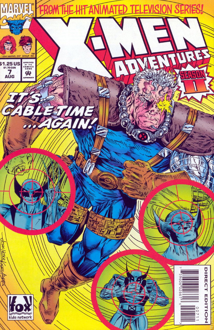 X-Men Adventures #7 Published August 1994 | Key Collect