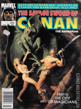 Variant Cover for Savage Sword of Conan, The #204