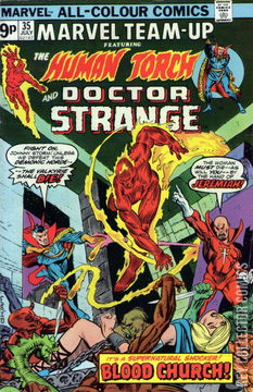 Variant Cover for Marvel Team-Up #35