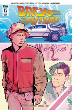 Variant Cover for Back to the Future #19