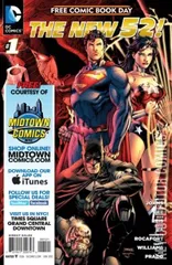 Variant Cover for Free Comic Book Day 2012: The New 52 #1
