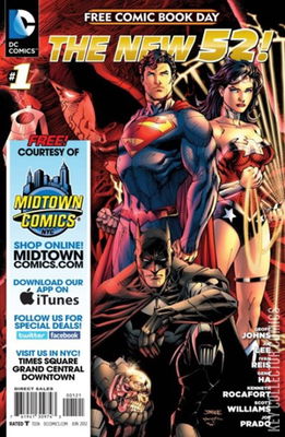 Free Comic Book Day 2012: The New 52