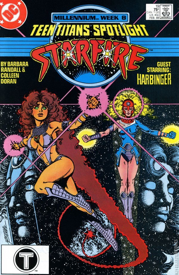 Cover art for Teen Titans Spotlight #19