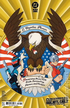 Variant Cover for Peacemaker Presents The Vigilante Eagly Double Feature #3