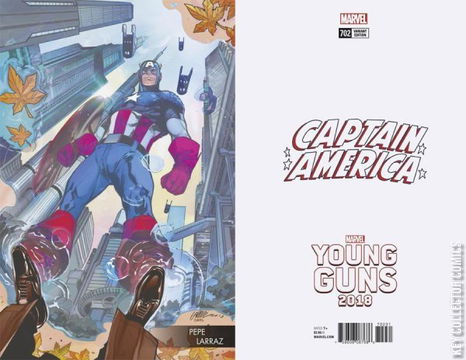 Variant Cover for Captain America #702