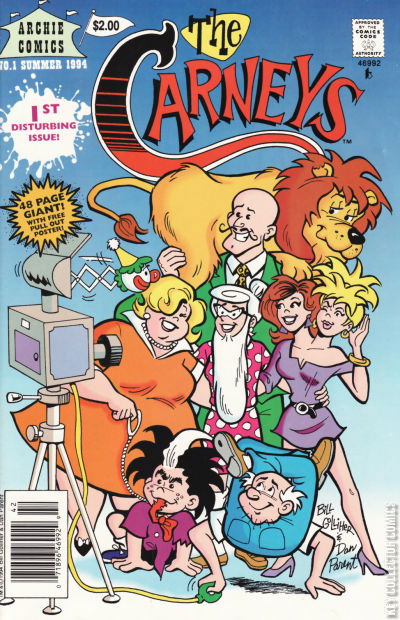 Variant Cover for The Carneys #1