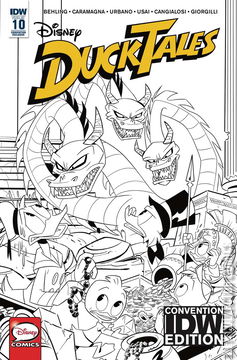 Variant Cover for DuckTales #10