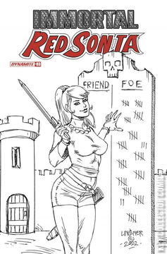 Variant Cover for Immortal Red Sonja #3