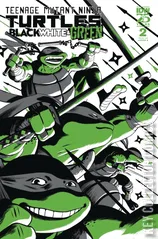 Cover for Teenage Mutant Ninja Turtles: Black, White & Green #2