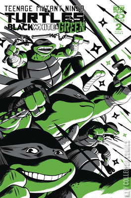 Teenage Mutant Ninja Turtles: Black, White & Green