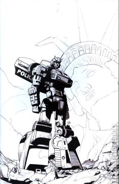 Variant Cover for Transformers Spotlight: Prowl #1